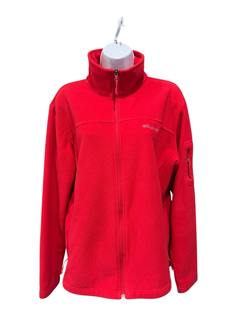 Columbia Fast Trek II Full-zip Fleece Red Cabincore Women’s Jacket XL Gorpcore.